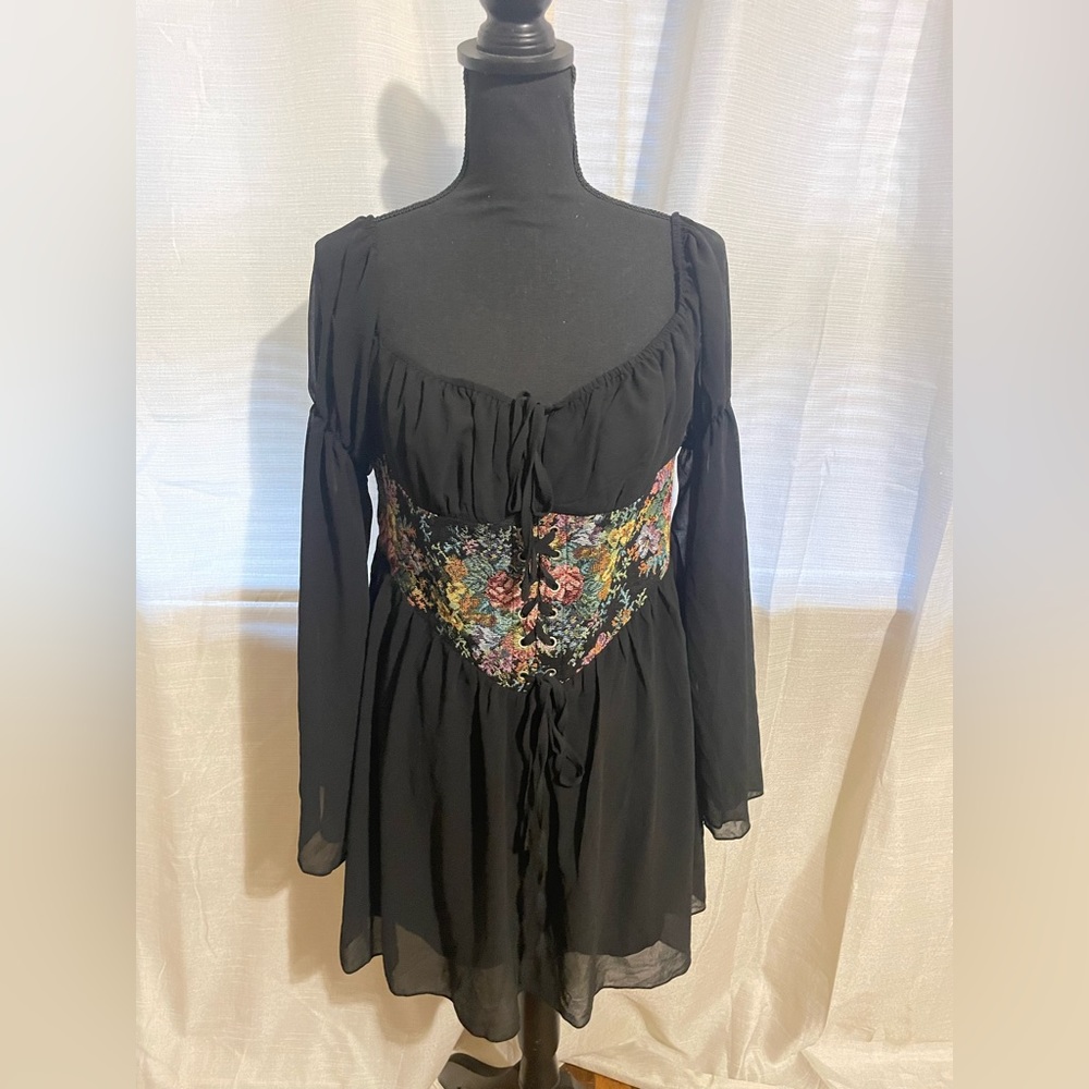 Cider corseted dress